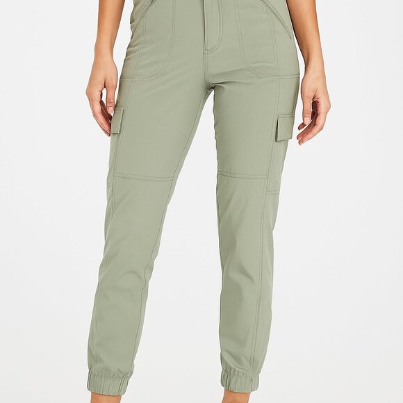 Tangerine Joggers Size Large Moss Green EUC - Picture 1 of 10